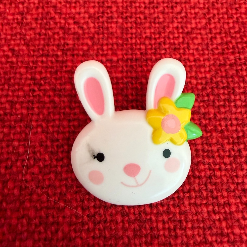 Easter Bunny pin Brooch